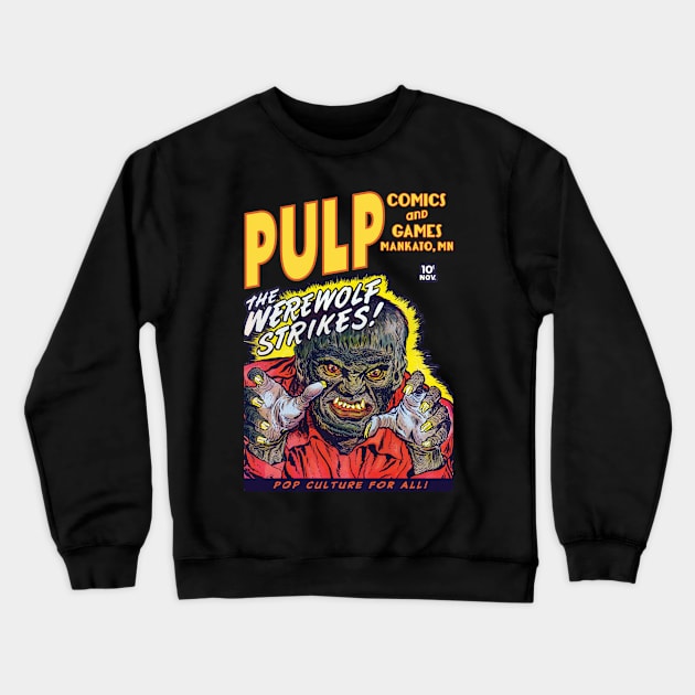 Werewolf PULP Crewneck Sweatshirt by PULP Comics and Games